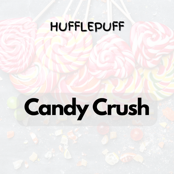 Candy Crush Hookah Flavor (50g) - Hufflepuff