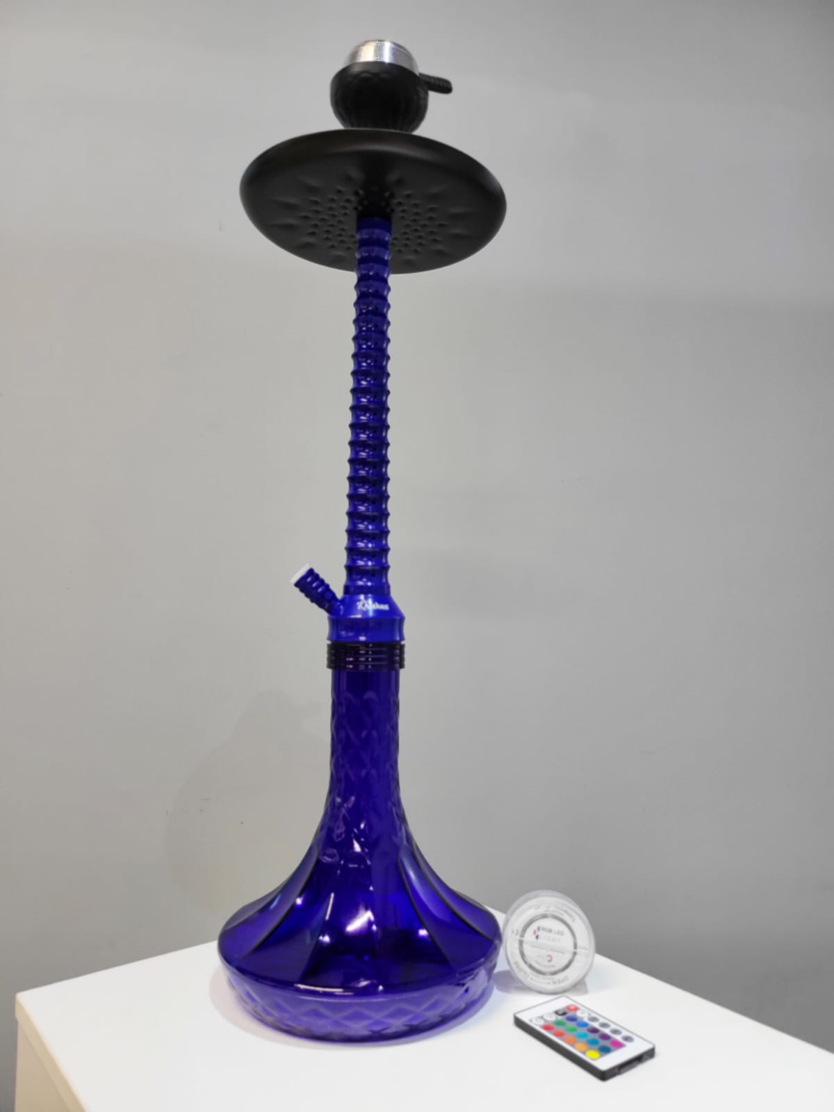 Big Acrylic DA-Vinci Hookah with LED Light - X Function