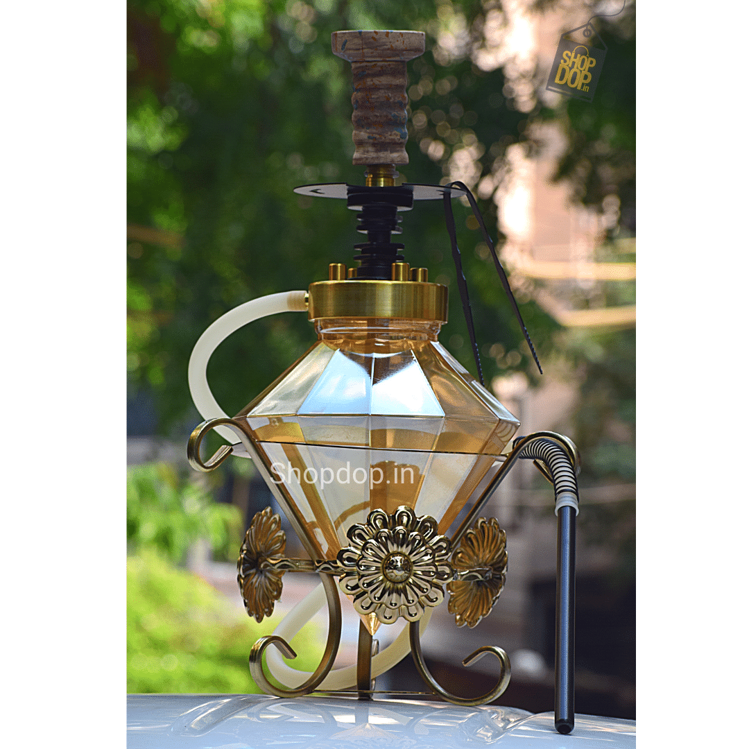 Jawhar Hookah with Stand - Latest Designer Shisha - shopdop.in
