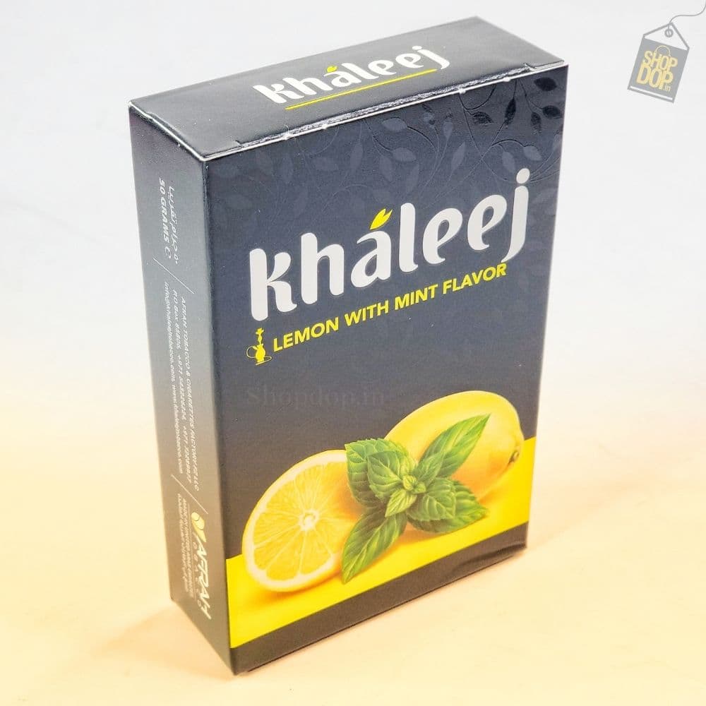 Khaleej Lemon with Mint Hookah Flavor - 50g