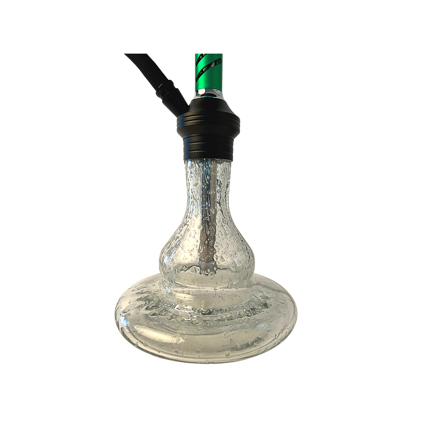 Lucas Hookah with Radium Glass Base - Green