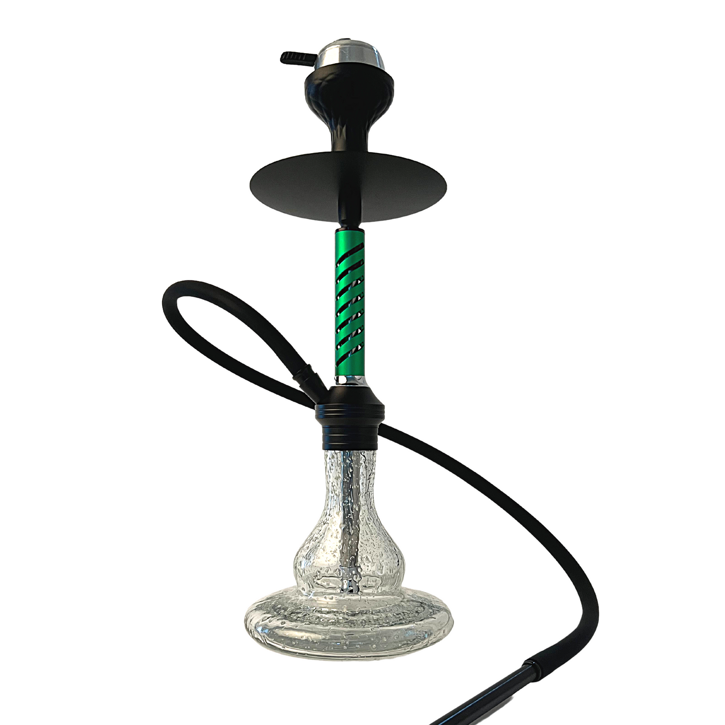 Lucas Hookah with Radium Glass Base - Green