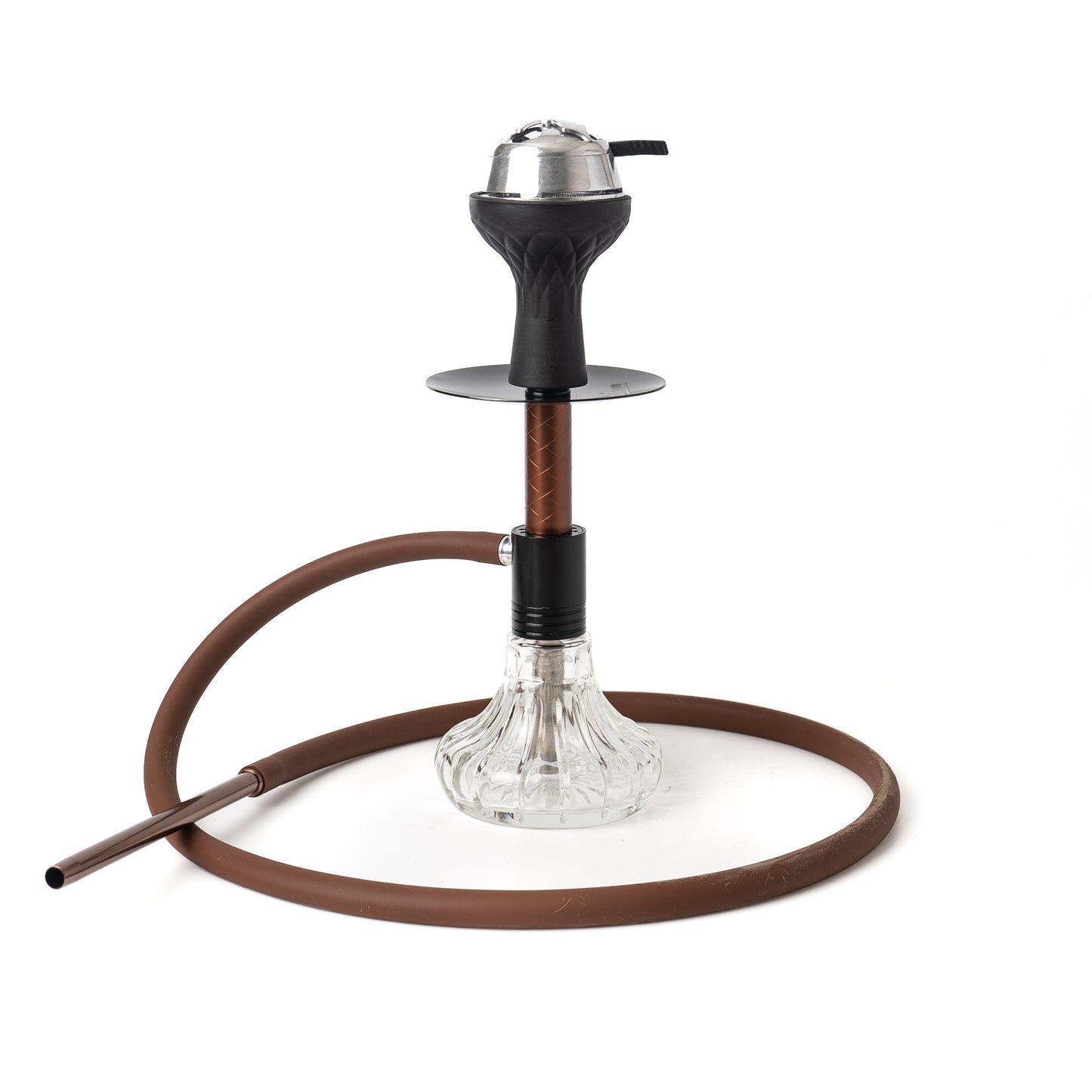 Miniature 2.0 Hookah with Travel Bag - Brown