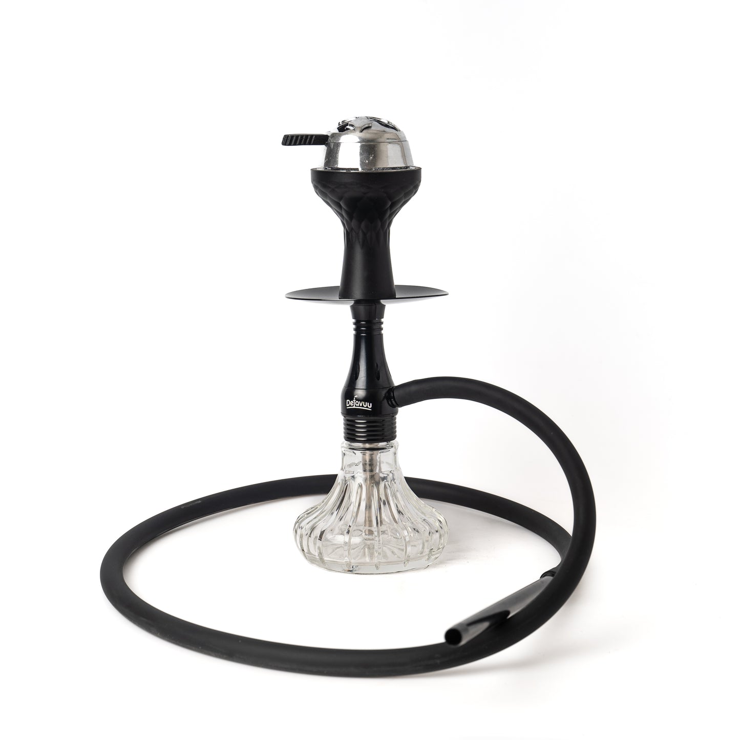 Miniature X Hookah with Travel Bag - Black