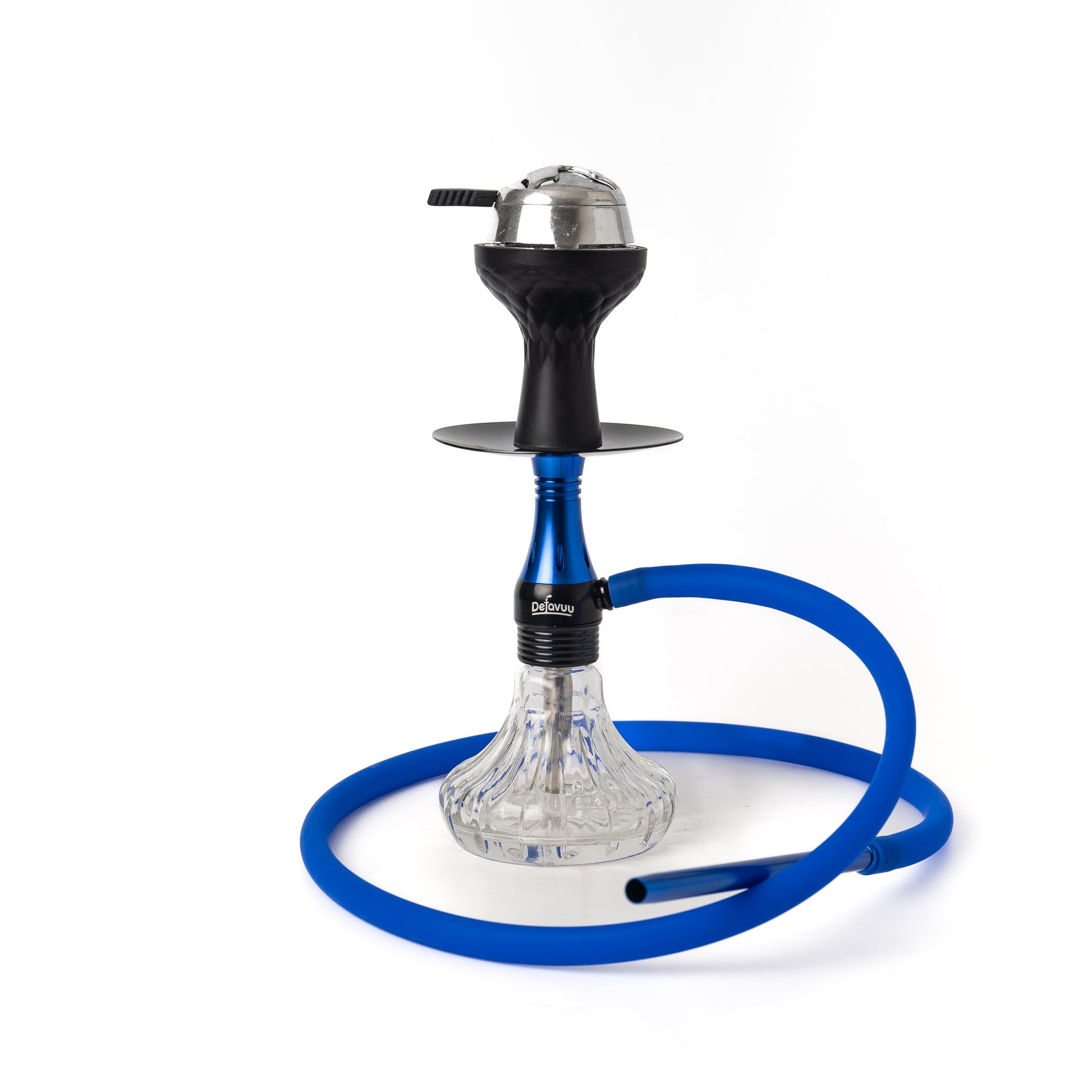 Miniature X Hookah with Travel Bag - Blue