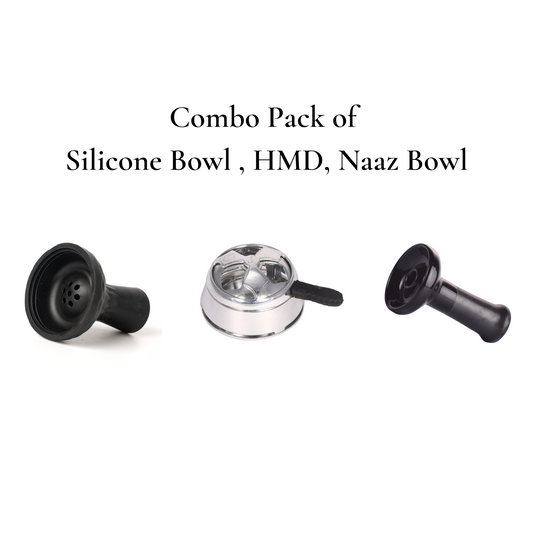Naaz Matte Bowl + Silicone Chillum + HMD