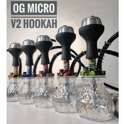 og Micro V2 Hookah with Travel Bag -Collection