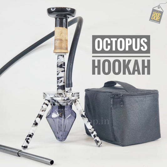Mini Octopus Hookah - Compact Design