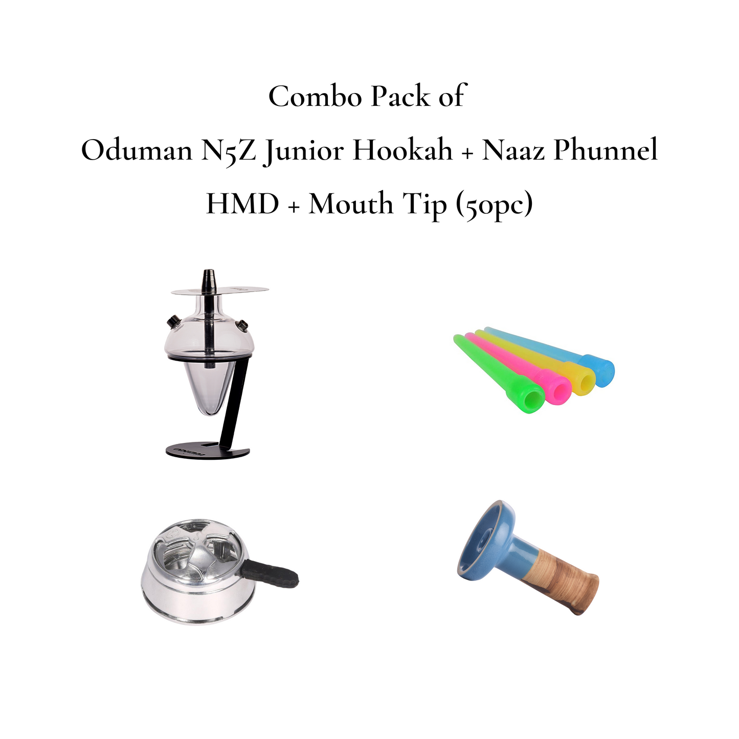 Oduman N5z Junior + Naaz Phunnel + HMD + Mouth Tip (50pc)