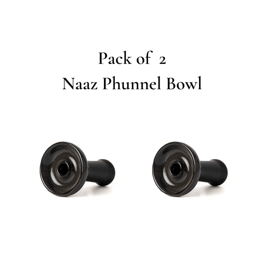 Naaz Matte Phunnel Bowl Chillum (Pack of 2)