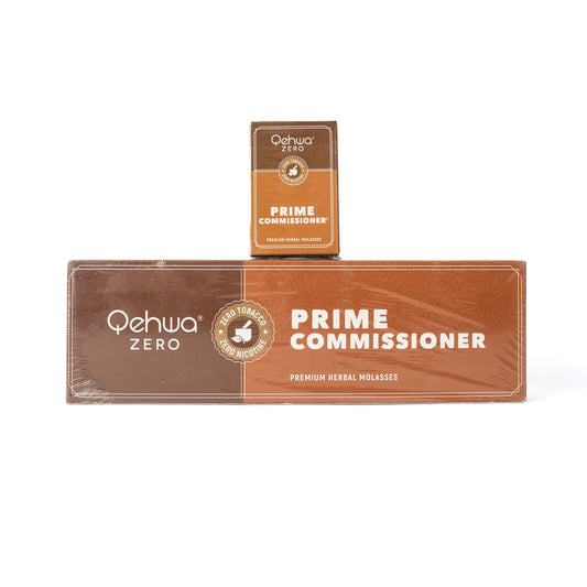 Prime Commissioner Herbal Hookah Flavor by Qehwa Zero