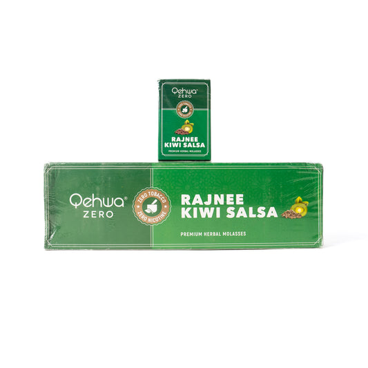 Rajnee Kiwi Salsa Herbal Hookah Flavor by Qehwa Zero