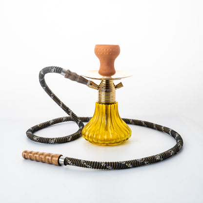 Quantum Hookah with Travel Bag - Yellow