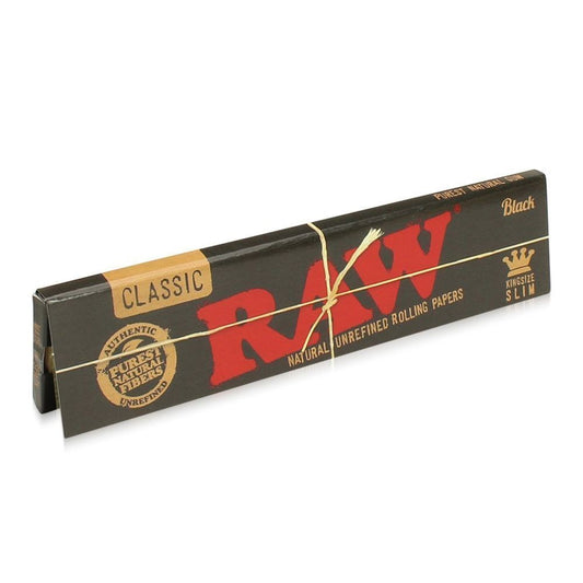 Raw Black Classic Natural King Size Smoking Paper