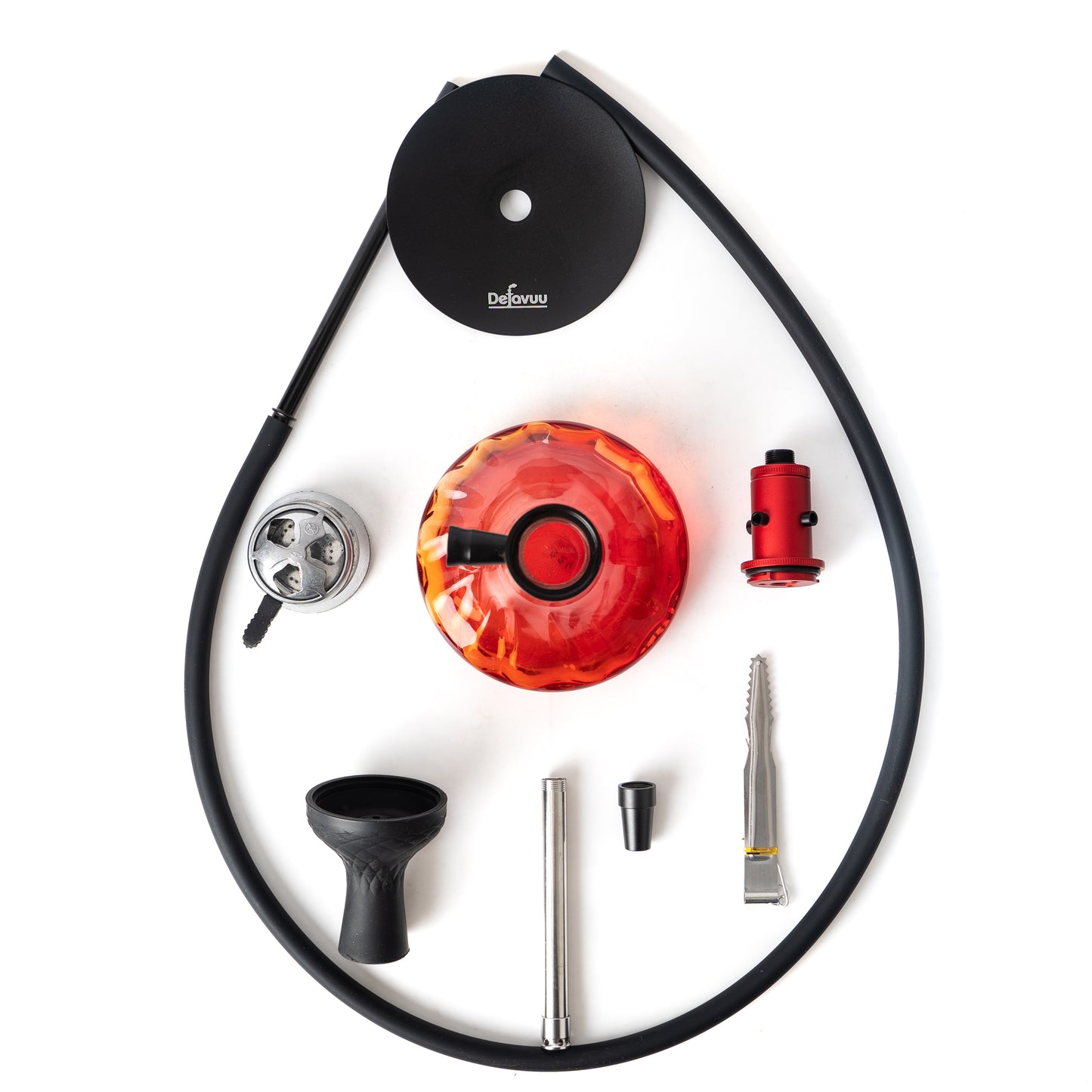 Robot X Function Hookah - Red