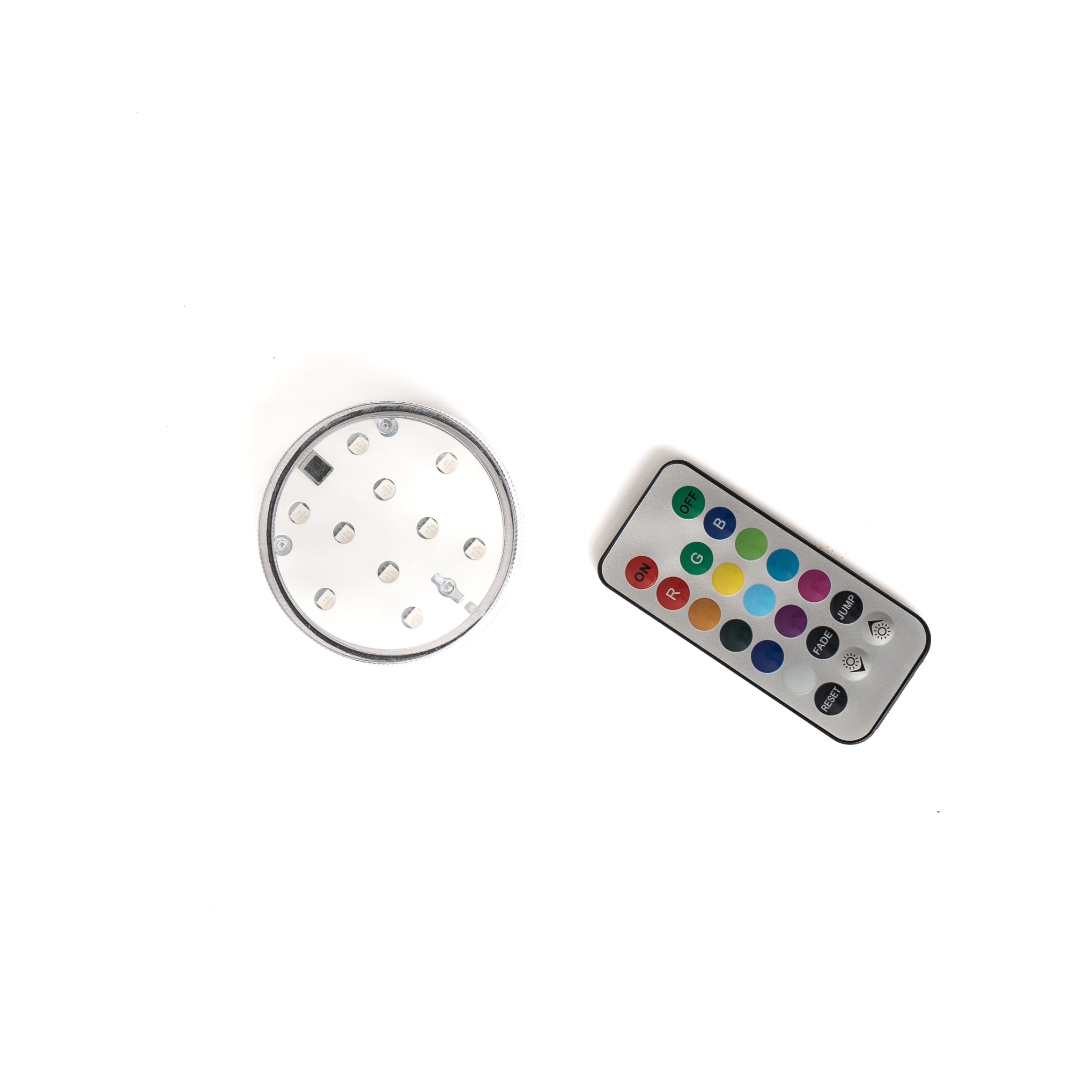 Buy LED Light with Remote for Hookah Round Shape RGB Light LED