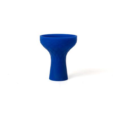 Unbreakable Silicone Chillum for Hookah - Blue