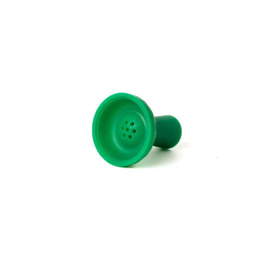 Unbreakable Silicone Chillum for Hookah - Green