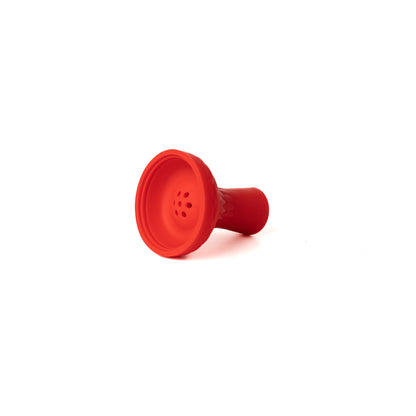 Unbreakable Silicone Chillum for Hookah - Red