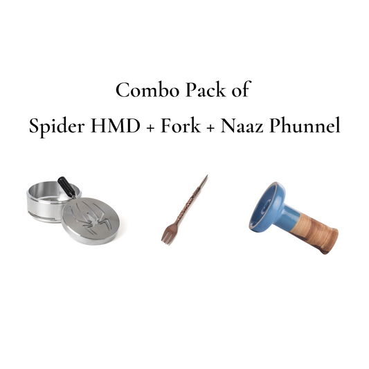 स्पाइडर एचएमडी + नाज़ फ़नल + रोज़ गोल्ड फ़ोर्क