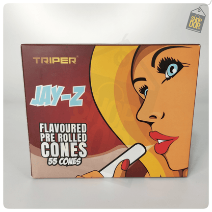 Triper Jay Z Flavored Smoking Perfect Roll Cones - 55pcs