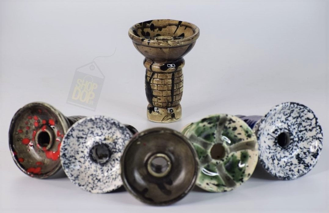Designer Ceramic Keen Hookah Phunnel / Bowl - shopdop.in