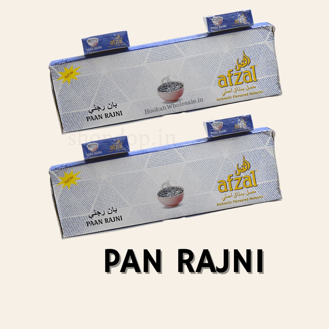 Afzal Pan Rajni Hookah Flavor - 50g