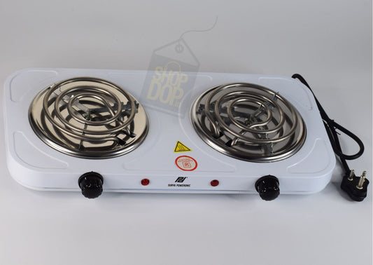 Double Burner Hot Plate (Charcoal Burner) - shopdop.in
