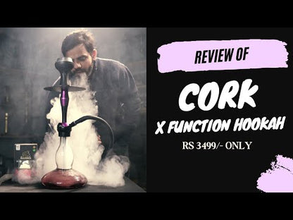 Cork X Function Hookah - Silver