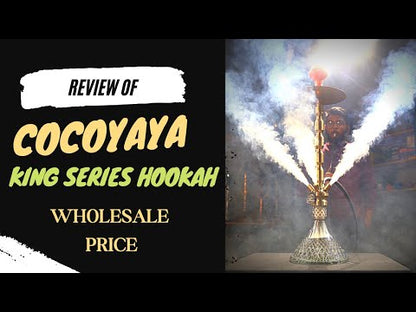 COCOYAYA King Series Hookah - Golden