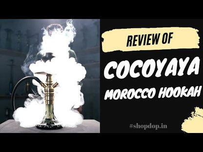 COCOYAYA Morocco Hookah - Golden
