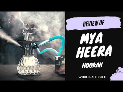MYA Heera (Purple)+ Silicone Bowl & HMD + 5 Black Mamba Herbal Flavor + Bella Ciao Coal