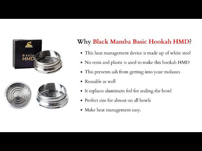 Black Mamba Basic HMD + Naaz Phunnel Hookah Bowl