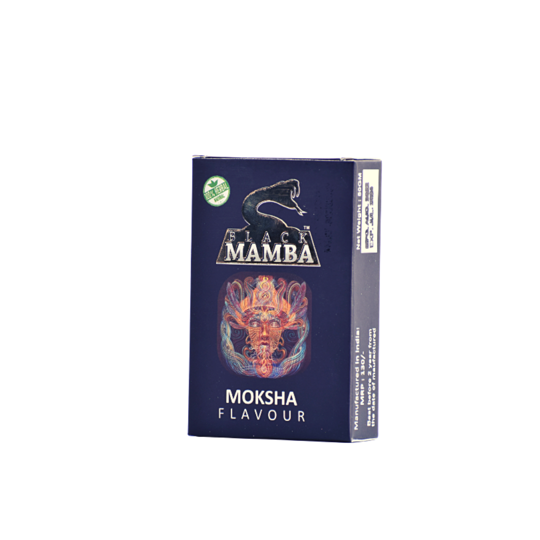 black mamba hookah herbal flavor moksha