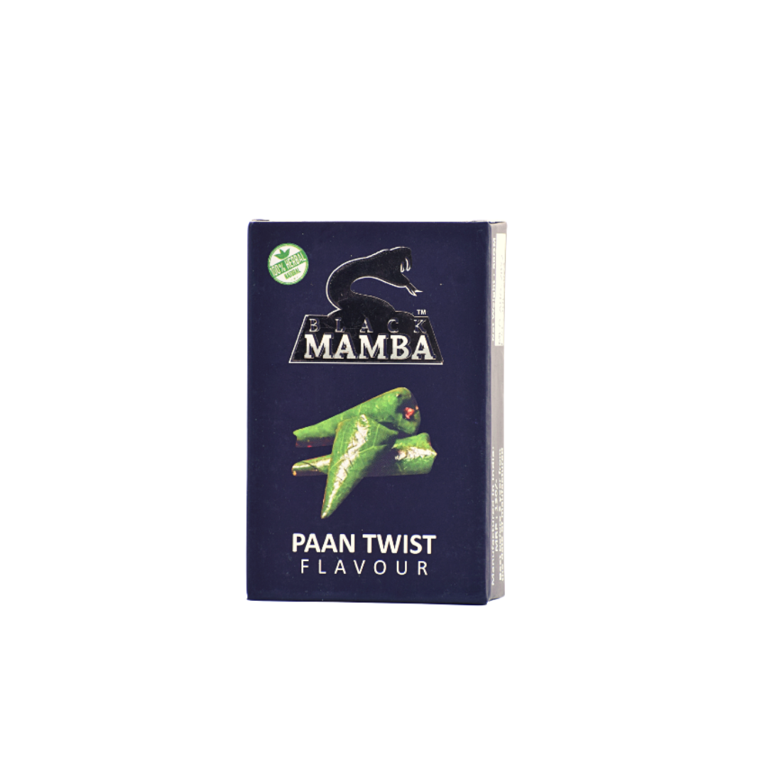 black mamba hookah herbal flavor paan twist