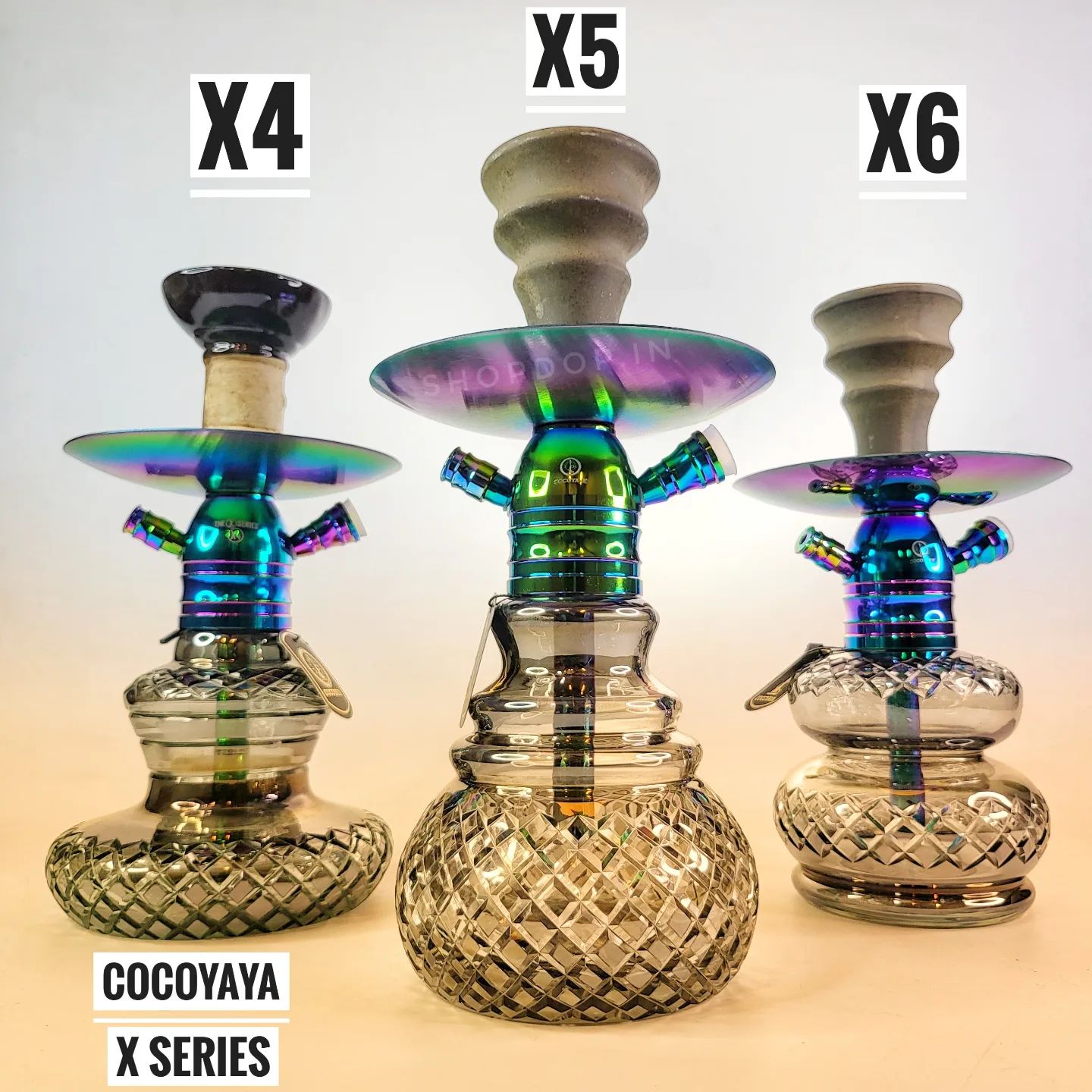 COCOYAYA X5 Hookah - Gold